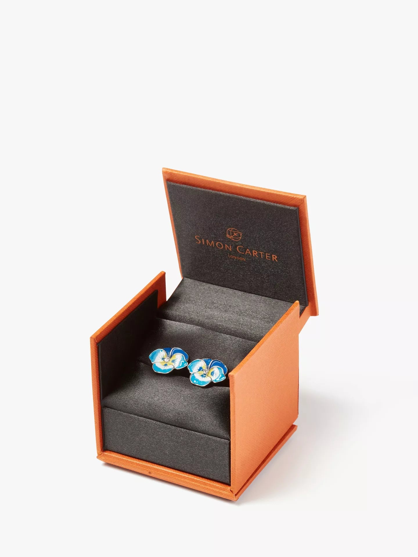Enamelled Pansy Cufflink - Shop Authentic cufflinks(s) from Maybrands - for as low as ₦116500!