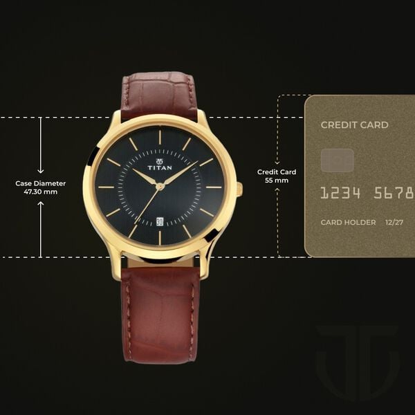 TITAN Men Water-Resistant Analogue Watch NT1825YL01 - Shop Authentic TITMENWAT(s) from Maybrands - for as low as ₦85500!