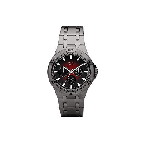 Relic Men's Garrett Gunmetal Gray Stainless Steel Bracelet Sport Watch ZR15514 - Shop Authentic RELMENWAT(s) from Maybrands - for as low as ₦195500!