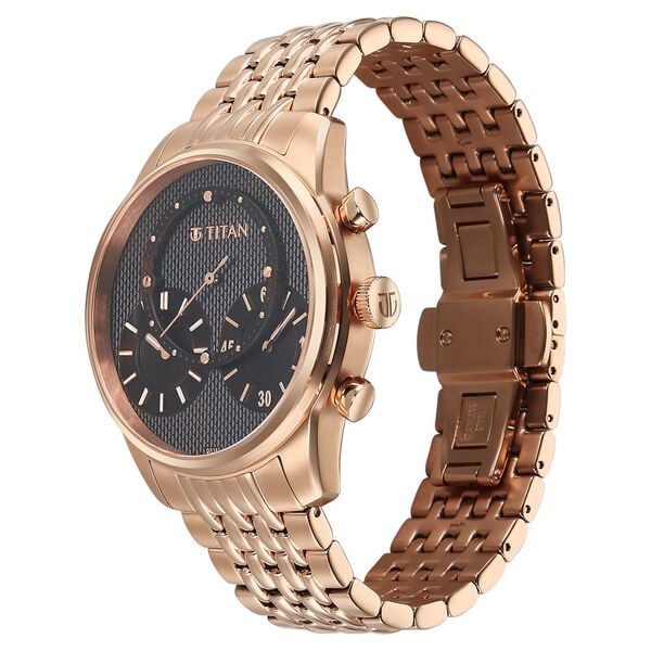Titan Micromotors Analoge Rose Gold Watch for Men 90179WM01 - Shop Authentic TITMENWAT(s) from Maybrands - for as low as ₦554000!