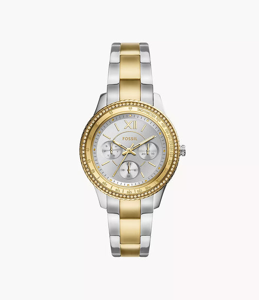 ES5107 - Fossil Stella Sport Multifunction Two-Tone Stainless Steel Watch - Shop Authentic watch(s) from Maybrands - for as low as ₦234000! 