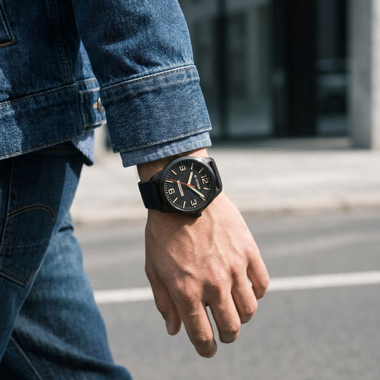 G-Star Originals Originals Black Leather Watch GSW.503.03 - Shop Authentic GSTMENWAT(s) from Maybrands - for as low as ₦166000!