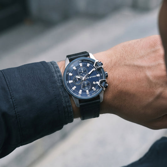 G-STAR Bend3D Blue Silver-Tone Men's Watch GSW.505.02 GSW.505.02 - Shop Authentic GSTMENWAT(s) from Maybrands - for as low as ₦235500!