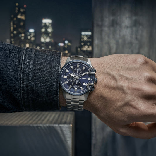 G-STAR Bend3D Blue Multifunction Men's Watch GSW.505.04 - Shop Authentic GSTMENWAT(s) from Maybrands - for as low as ₦249500!
