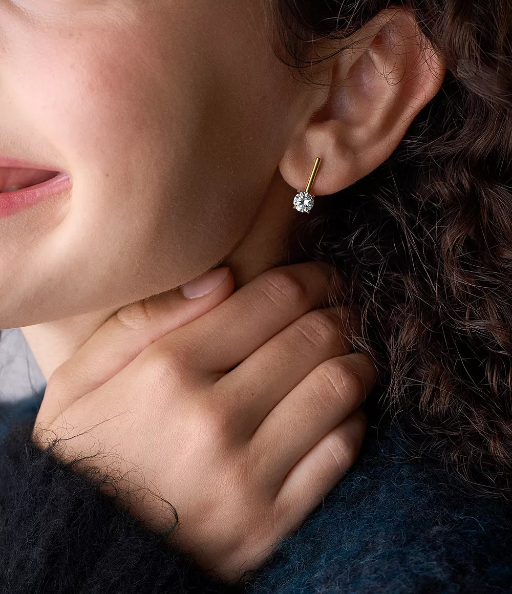 Ellis Shaky Glitz Gold-Tone Stainless Steel Drop Earrings JF04897710 - Shop Authentic FOSWOMEAR(s) from Maybrands - for as low as ₦81500!