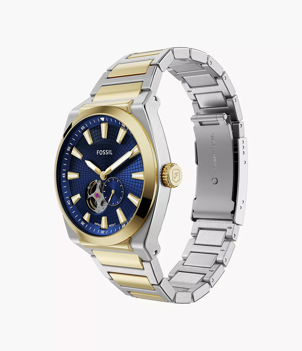 Everett Automatic Two-Tone Stainless Steel Watch ME3275 - Shop Authentic FOSMENWAT(s) from Maybrands - for as low as ₦527500!