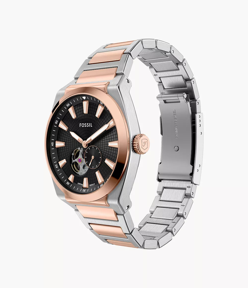 Everett Automatic Two-Tone Stainless Steel Watch ME3277 - Shop Authentic FOSMENWAT(s) from Maybrands - for as low as ₦527500!