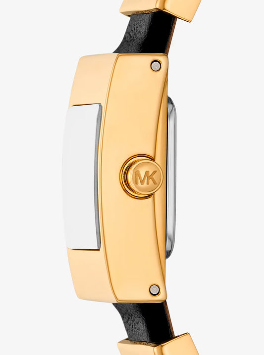 Mini Darrington Gold-Tone and Leather Watch MK4887 - Shop Authentic MICWOMWAT(s) from Maybrands - for as low as ₦507500!