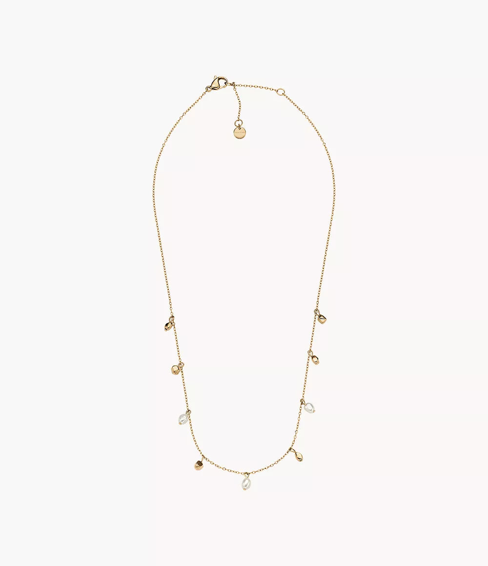 Agnethe Pearl Gold-Tone Stainless Steel Necklace SKJ1879710 - Shop Authentic SKAWOMNEC(s) from Maybrands - for as low as ₦146000!
