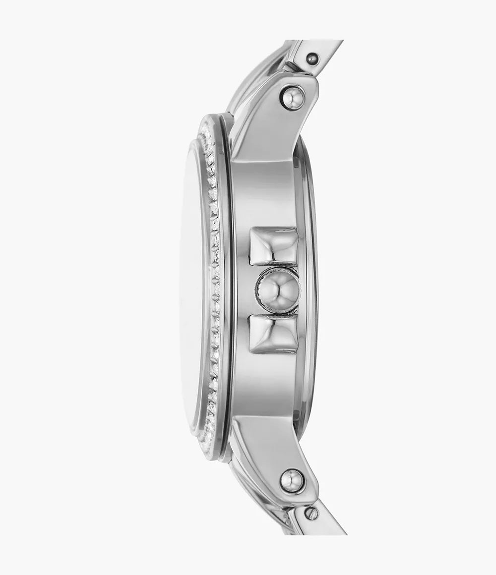 Relic by Fossil Matilda Three-Hand Date Silver-Tone Glitz Metal Watch ZR34646 - Shop Authentic Watches(s) from Maybrands - for as low as ₦129767.44!