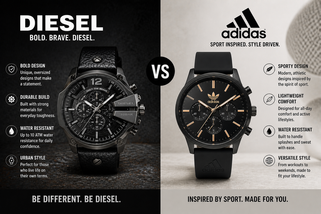 Diesel vs Adidas Watches: Which Fits Your Style?