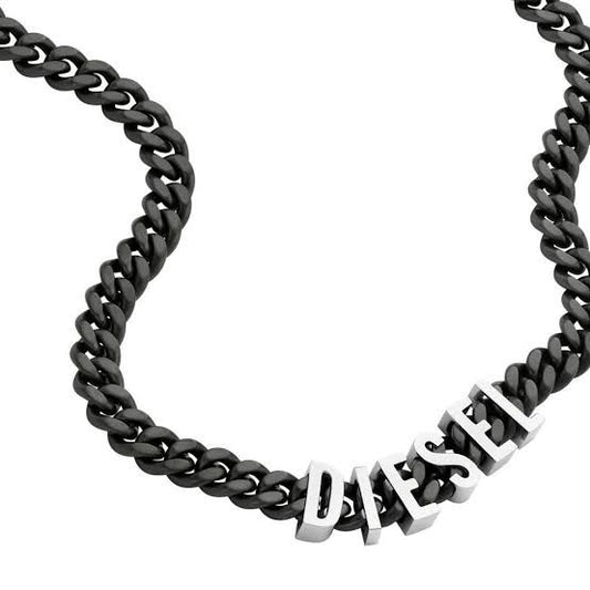 Diesel Men’s Gunmetal Chains
