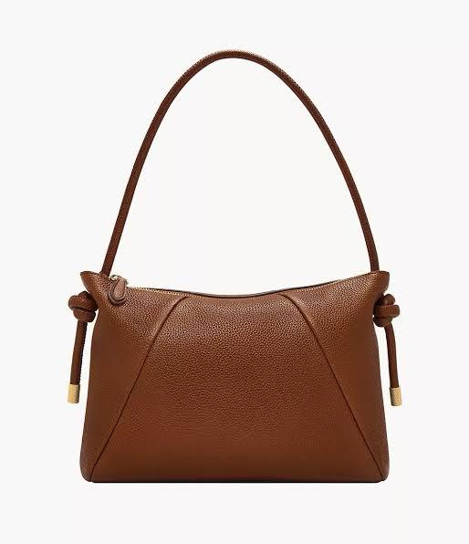 Fossil Tan Leather Bag