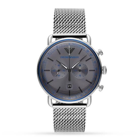 Silver Classic Wrist Watch for Men 
