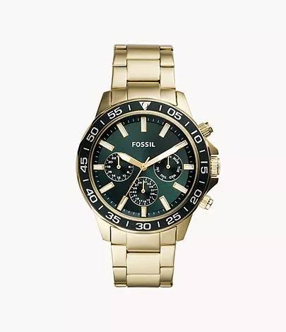 Fossil Gold Stainless Steel Watch
