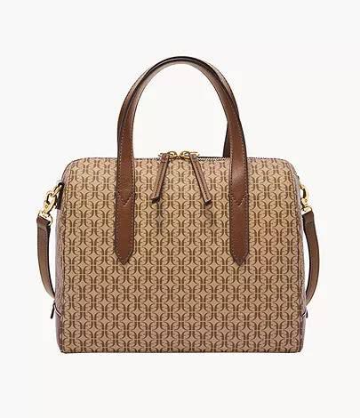  Fossil Tote & Tan Leather Bags 