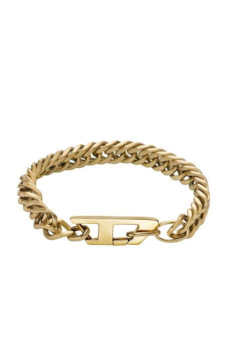 Diesel Gold Necklaces & Bracelets