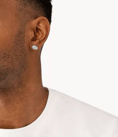  Diesel Men’s Stainless Steel Earrings 
