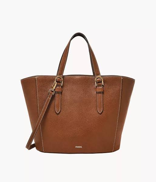 Fossil Tote & Tan Leather Bags 