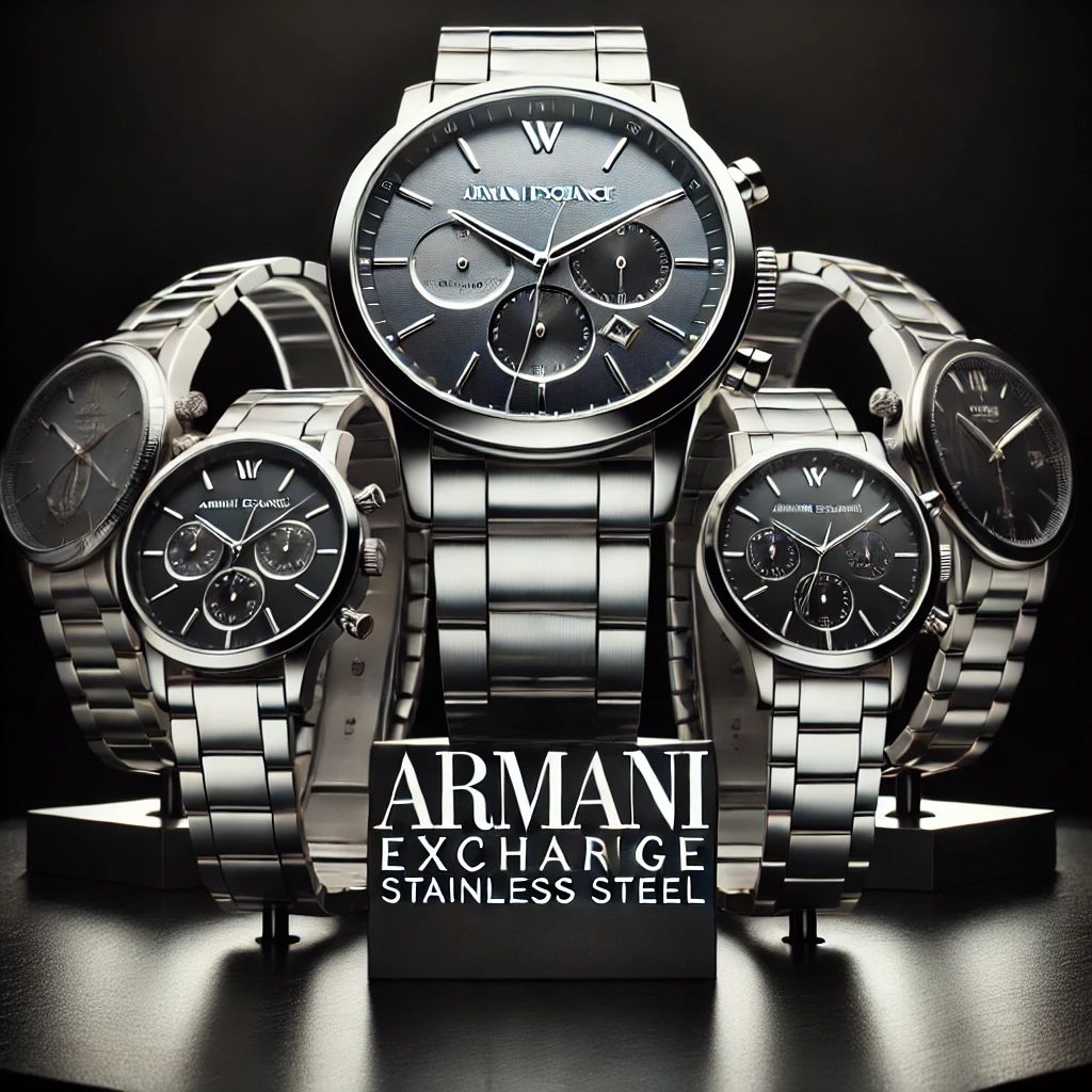 Armani Exchange Stainless Steel Watches