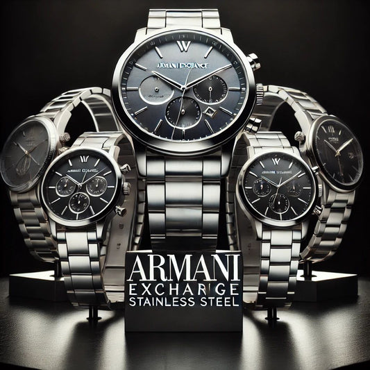 Armani Exchange Stainless Steel Watches