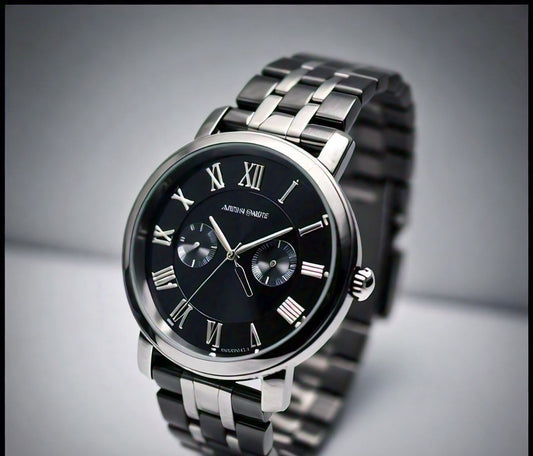  Black & Gold Men’s Wrist Watches