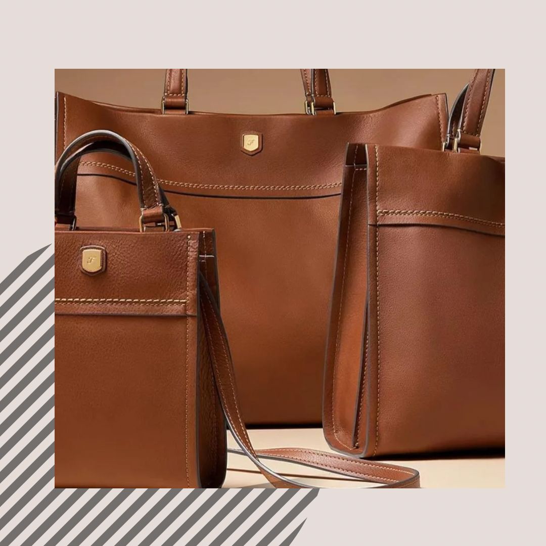 Fossil Leather Handbags & Totes