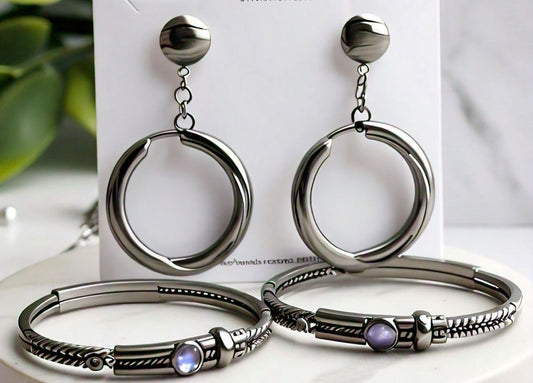 Fossil Stainless Steel Jewelry – Earrings & Bracelets.