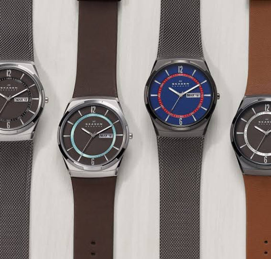 Skagen Melbye Leather Watches