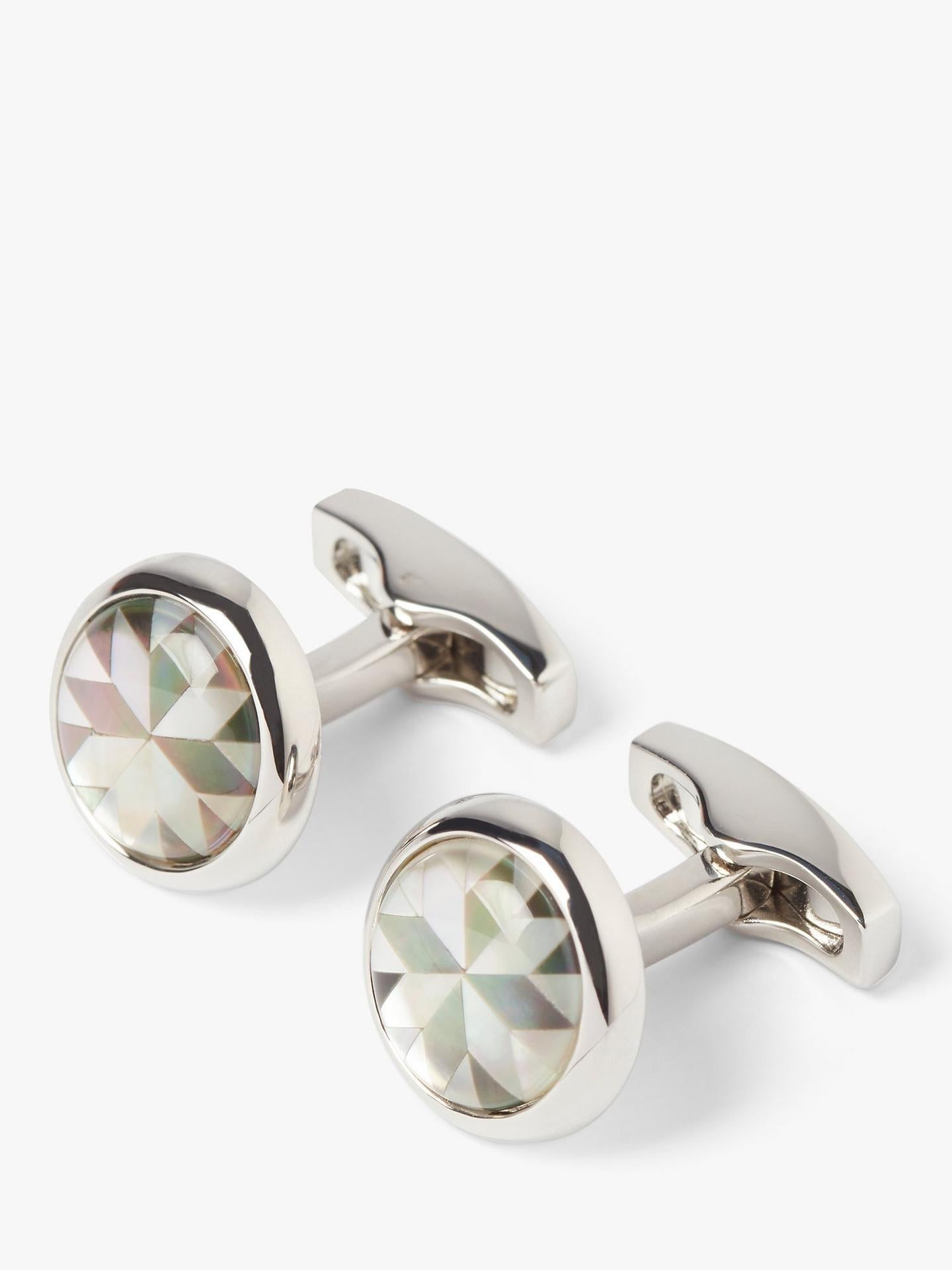 Kaleidoscope Grey MoP Cufflink - Shop Authentic cufflinks(s) from Maybrands - for as low as ₦126000! 
