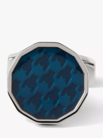 Dogtooth Enamel Navy Cufflink - Shop Authentic cufflinks(s) from Maybrands - for as low as ₦91000! 