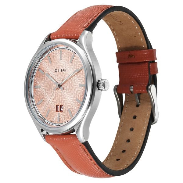 Titan Classique Palette of Time Analog with Rust Orange Dial Interchangeable Straps Watch with for Men 10033SL04 - Shop Authentic TITMENWAT(s) from Maybrands - for as low as ₦196500! 