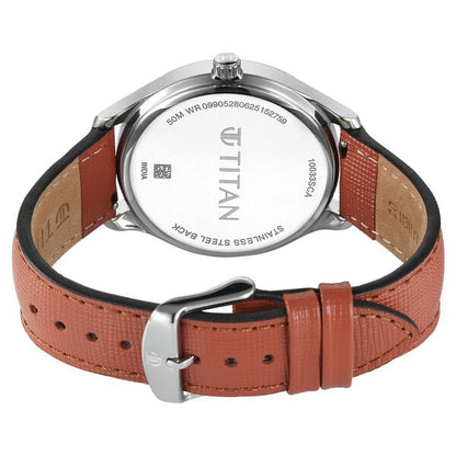 Titan Classique Palette of Time Analog with Rust Orange Dial Interchangeable Straps Watch with for Men 10033SL04 - Shop Authentic TITMENWAT(s) from Maybrands - for as low as ₦196500! 