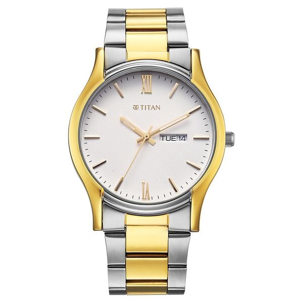 Titan Karishma Regal Classic Day-Date Men's Dress Watch 10059BM03 - Shop Authentic TITMENWAT(s) from Maybrands - for as low as ₦116000! 