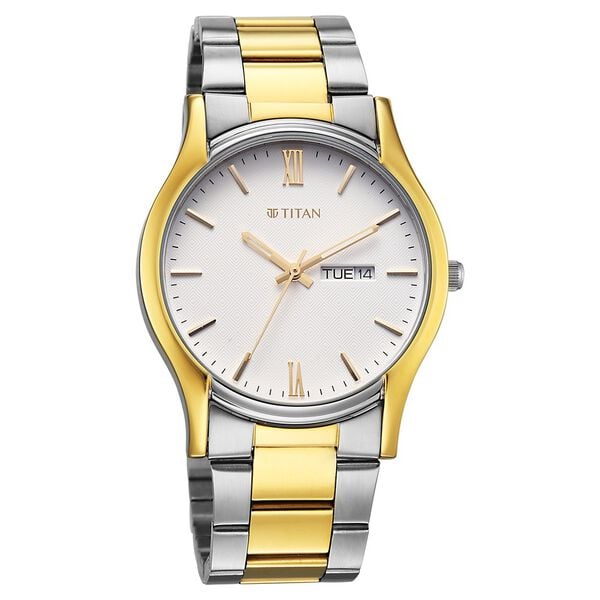 Titan Karishma Regal Classic Day-Date Men's Dress Watch 10059BM03 - Shop Authentic TITMENWAT(s) from Maybrands - for as low as ₦116000! 