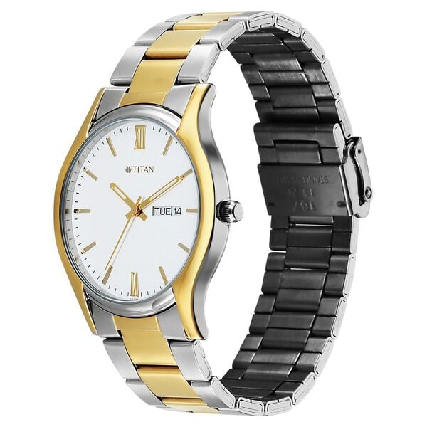 Titan Karishma Regal Classic Day-Date Men's Dress Watch 10059BM03 - Shop Authentic TITMENWAT(s) from Maybrands - for as low as ₦116000! 
