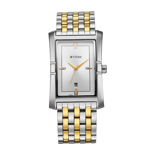 Titan Quartz Silver Dial Stainless Steel Strap Watch For Gents 10062BM01 - Shop Authentic TITMENWAT(s) from Maybrands - for as low as ₦153000! 