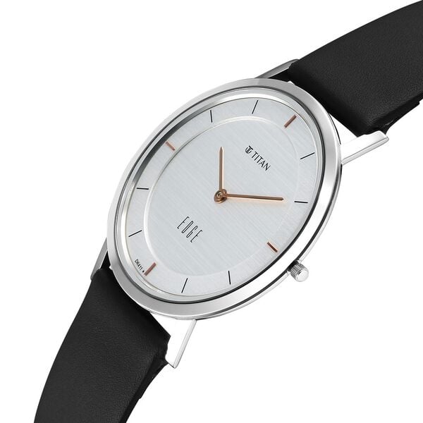 Titan Edge Quartz Analog White Dial Blue Leather Strap Watch For Men NS1595SL06 - Shop Authentic TITMENWAT(s) from Maybrands - for as low as ₦257500! 
