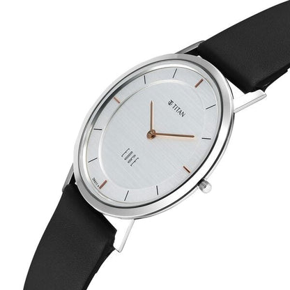 Titan Edge Quartz Analog White Dial Blue Leather Strap Watch For Men NS1595SL06 - Shop Authentic TITMENWAT(s) from Maybrands - for as low as ₦257500! 