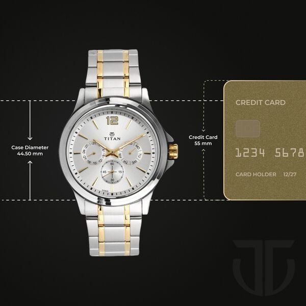 Titan Workwear Silver Dial Quartz Multifunction Stainless Steel Strap watch for Men NU1698BM01 - Shop Authentic TITMENWAT(s) from Maybrands - for as low as ₦192500! 