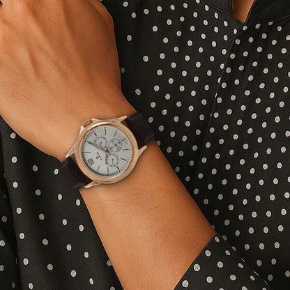 Titan Quartz Multifunction White Dial Leather Strap Watch for Men NT1698WL01 - Shop Authentic TITMENWAT(s) from Maybrands - for as low as ₦140000! 