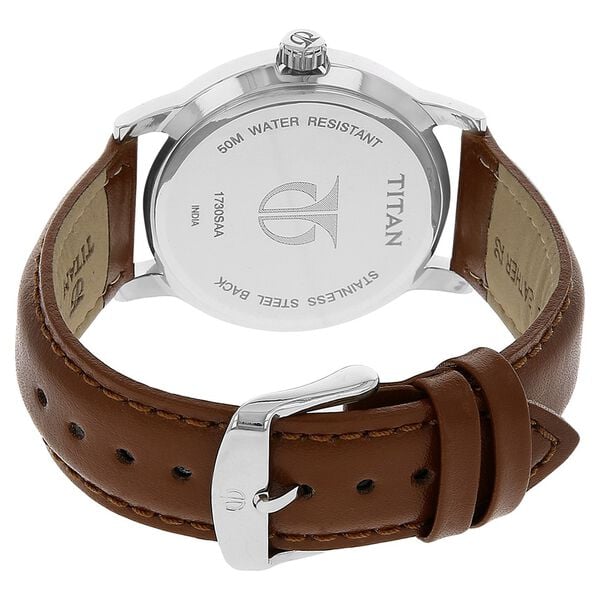 Titan Quartz Analog Black Dial Leather Strap Watch for Men NU1730SL02 - Shop Authentic TITMENWAT(s) from Maybrands - for as low as ₦116000! 