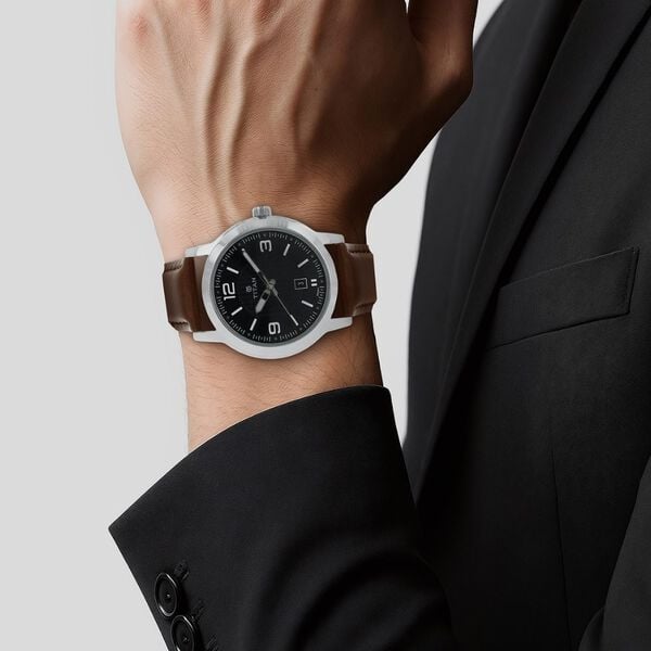 Titan Quartz Analog Black Dial Leather Strap Watch for Men NU1730SL02 - Shop Authentic TITMENWAT(s) from Maybrands - for as low as ₦116000! 