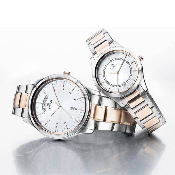 His & Her Water-Resistant Analogue Watch NT17672596KM01 - Shop Authentic TITMENWAT(s) from Maybrands - for as low as ₦231500! 