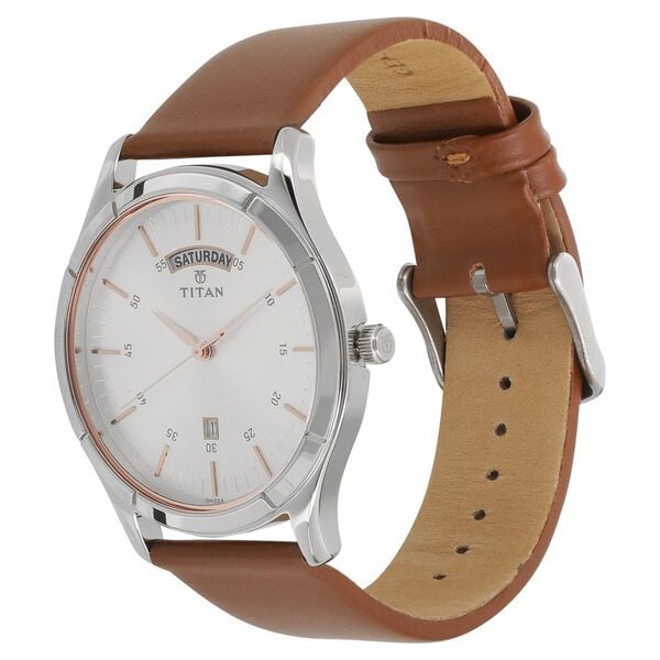 Titan Neo Analog Silver Dial Men's Watch NT1767SL01 - Shop Authentic TITMENWAT(s) from Maybrands - for as low as ₦100500! 