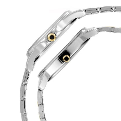 Titan Bandhan Quartz Analog with Day and Date Silver Dial Stainless Steel Strap Watch for Couple NT17742565BM01 - Shop Authentic TITMENWAT(s) from Maybrands - for as low as ₦192000! 