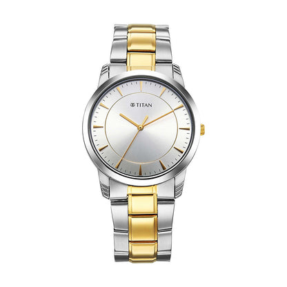 Titan Metal Silver Analog with Day and Date Stainless Steel Strap Watch for Men 1774BM02 - Shop Authentic TITMENWAT(s) from Maybrands - for as low as ₦116000! 