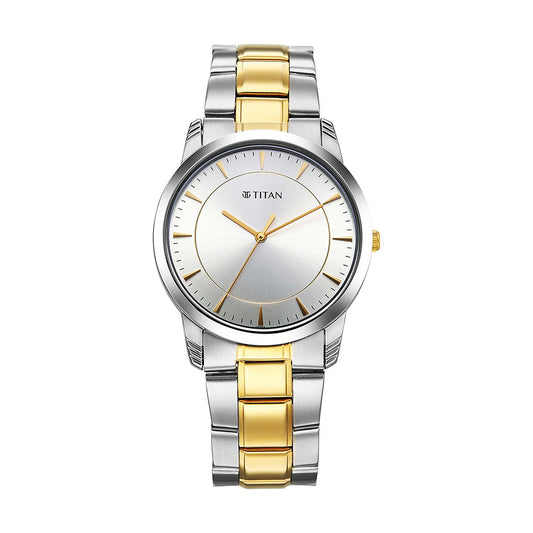 Titan Metal Silver Analog with Day and Date Stainless Steel Strap Watch for Men 1774BM02 - Shop Authentic TITMENWAT(s) from Maybrands - for as low as ₦116000! 