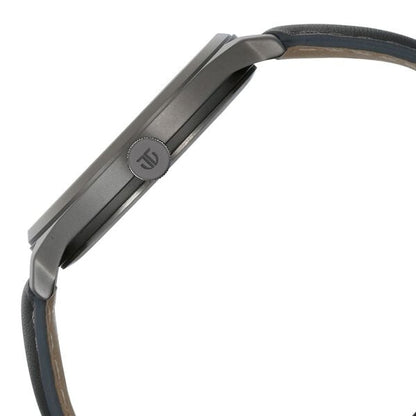 Titan Neo Economy Quartz Analog with Date Silver Dial Grey Leather Strap Watch For Men NU1802QL01 - Shop Authentic TITMENWAT(s) from Maybrands - for as low as ₦116000! 