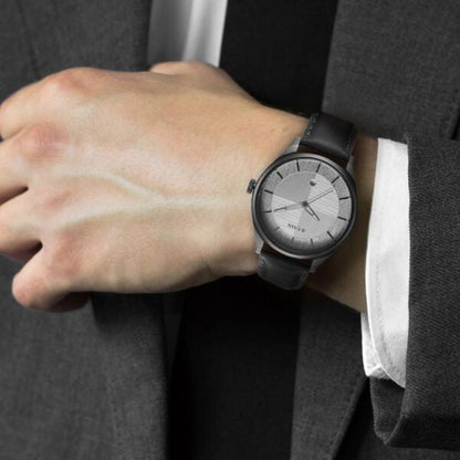 Titan Neo Economy Quartz Analog with Date Silver Dial Grey Leather Strap Watch For Men NU1802QL01 - Shop Authentic TITMENWAT(s) from Maybrands - for as low as ₦116000! 